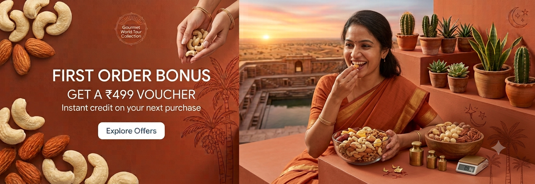 1kg Premium Kaju - Flat ₹100 OFF